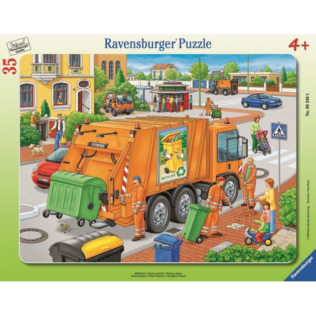 Пазл Ravensburger Вывоз мусора 35 шт 6346