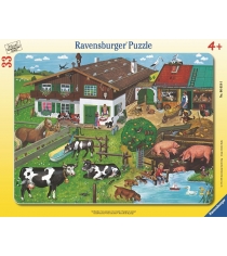 Пазл Ravensburger Животные на ферме 33 шт 6618