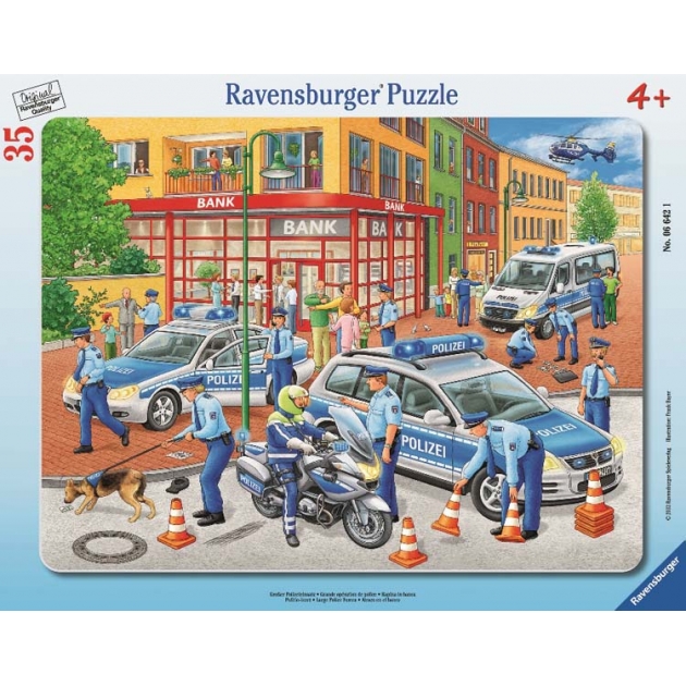 Пазл Ravensburger Полиция 35 шт 6642