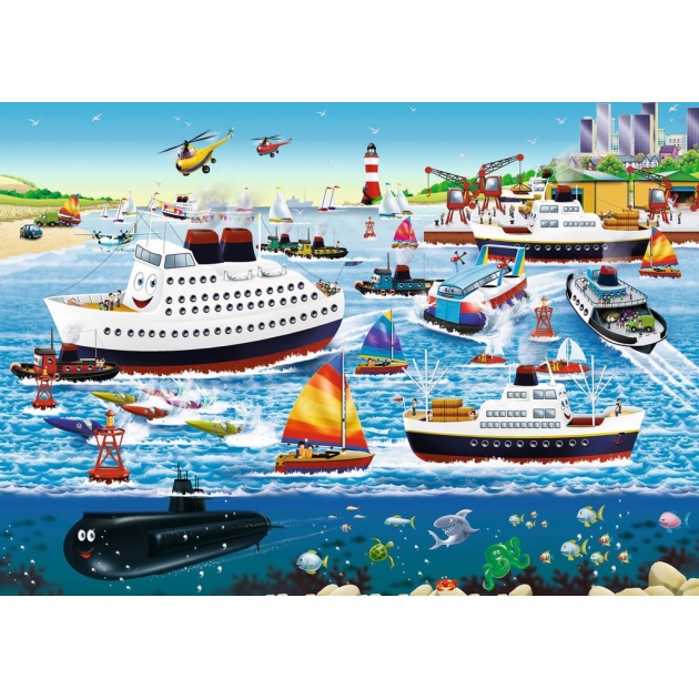 Пазл Ravensburger Счастливая гавань 35 шт 8793