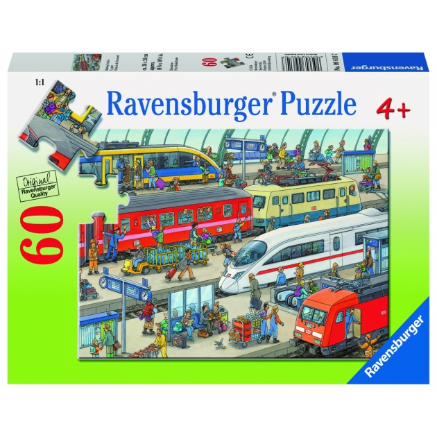 Пазл Ravensburger Вокзал 60 шт 9610