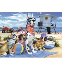 Пазл Ravensburger Собаки на пляже xxl 100 шт 10526