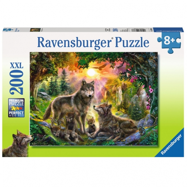 Пазл Ravensburger Семья волков xxl100 шт 12686