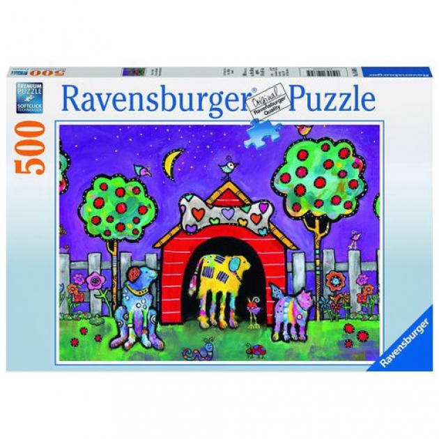 Пазл Ravensburger Собаки в сумерках 500шт 14689