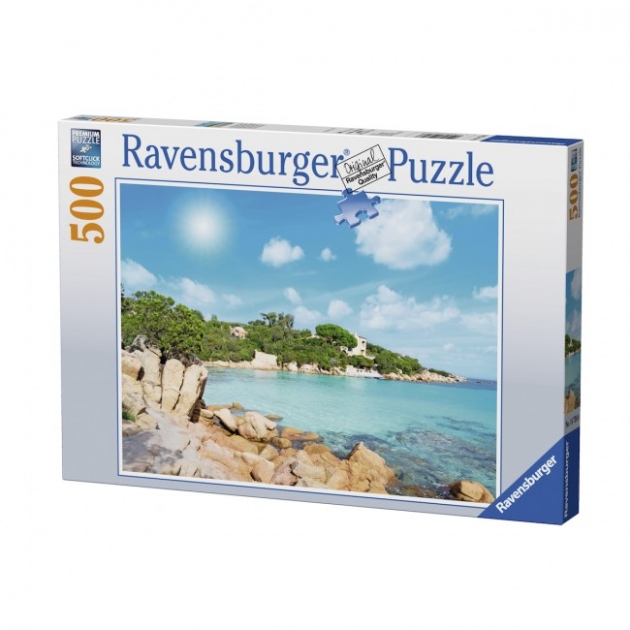 Пазл Ravensburger Пляж в Сардинии 500 шт 14758