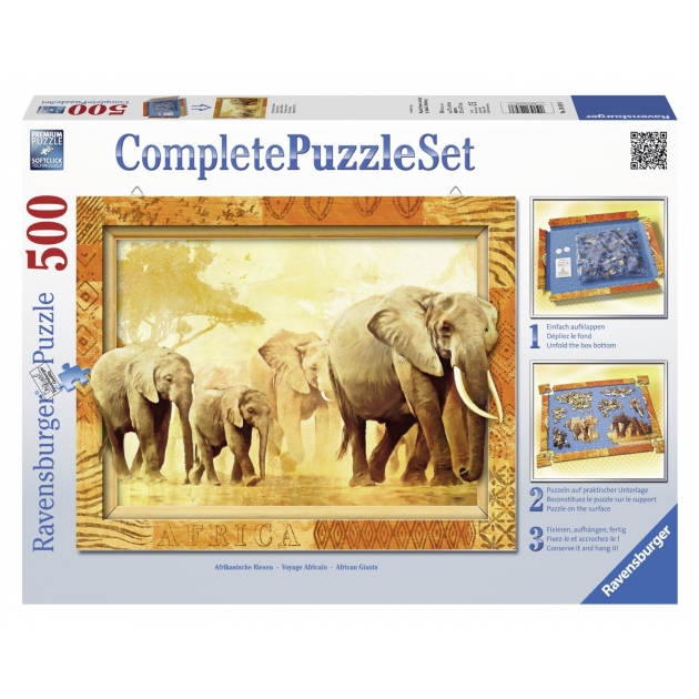 Пазл Ravensburger Слоны 500 шт 14893