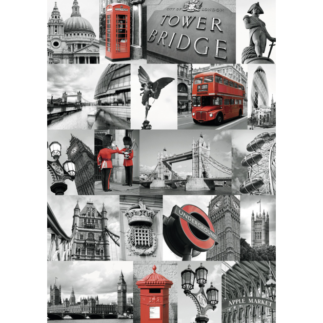 Пазл Ravensburger Лондон в картинках 1000 шт 19144