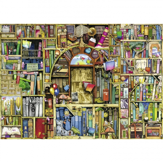 Пазл Ravensburger Необыкновенный книжный магазин 2 1000 шт 19314