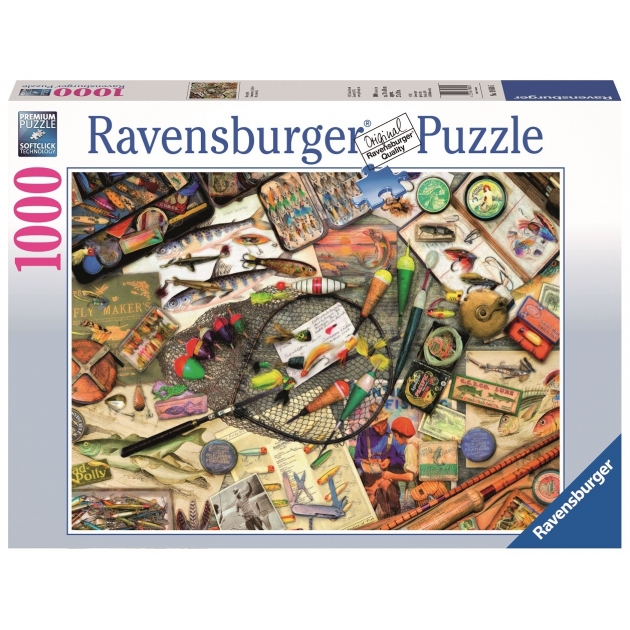 Пазл Ravensburger Коллекция рыбака 1000 шт 19600