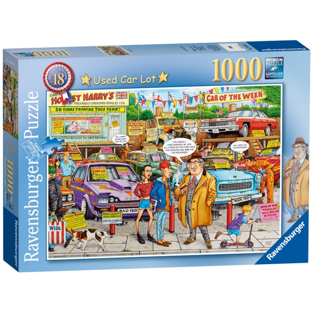 Пазл Ravensburger Рынок подержанных авто 1000 шт 19692