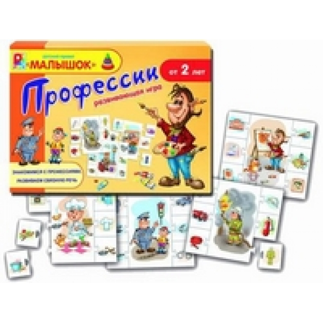 Игра настольная профессии Радуга С-685