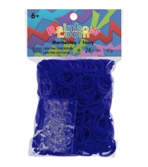 Набор резинок для плетения браслетов Rainbow Loom синий B0003...