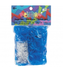 Набор для плетения браслетов Rainbow Loom из резинок Ocean Blue B0061