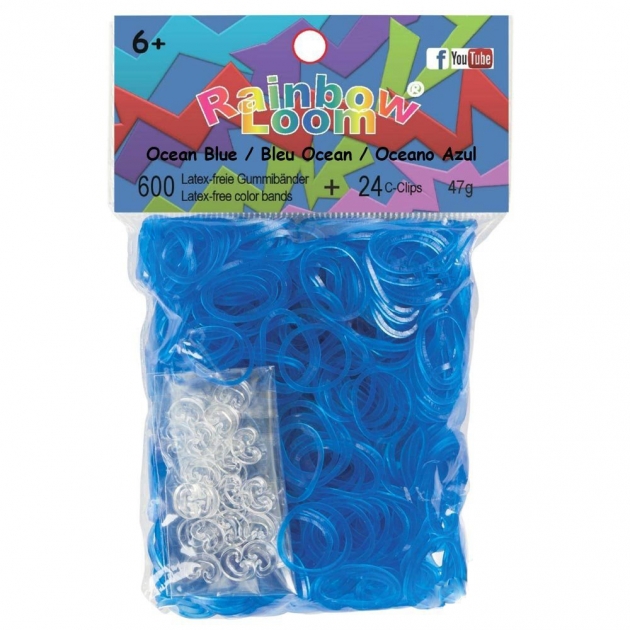 Набор для плетения браслетов Rainbow Loom из резинок Ocean Blue B0061