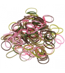 Резиночки для плетения браслетов Rainbow Loom Розовый камуфляж 600 резиночек и к...