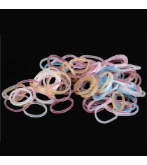 Резиночки для плетения браслетов Rainbow Loom Блестящие микс B0106
