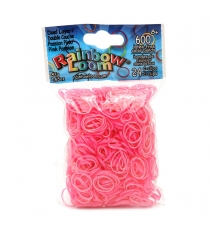 Резинки для плетения браслетов Rainbow Loom Перламутр пылкий розовый B0181
