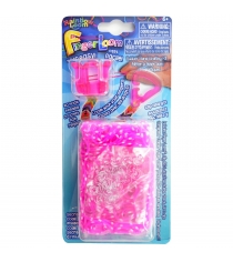 Набор для плетения браслетов Rainbow Loom из резинок Фингер Лум розовый R0039B...