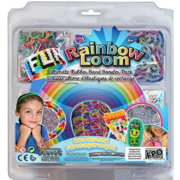 Контейнер Rainbow Loom для хранения резиночек для плетения R0075
