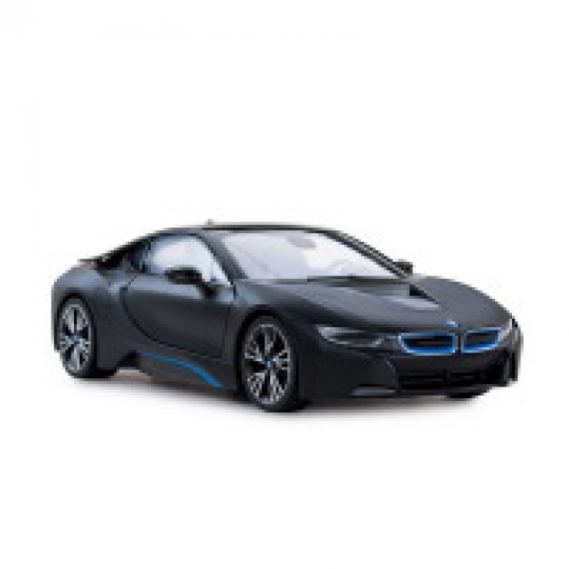 Машина радиоуправляемая bmw i8 черная матовая Rastar 71010B