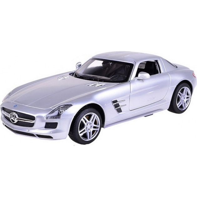 Машина радиоуправляемая mercedes benz sls amg серебристая Rastar 47600S