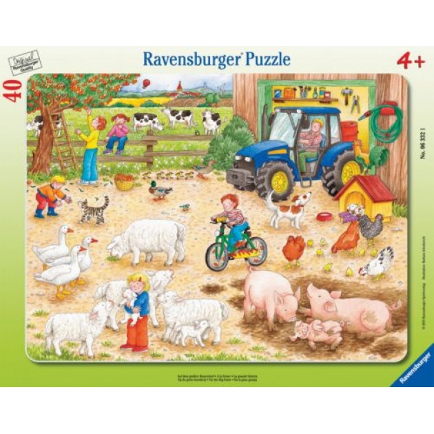 Пазл на деревенском дворе 40 элементов Ravensburger 6332