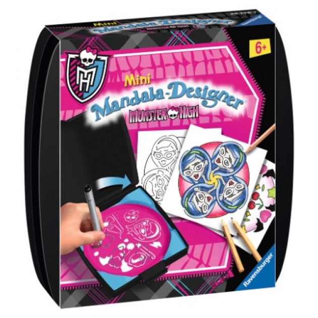 Мандала мини monster high Ravensburger 297498