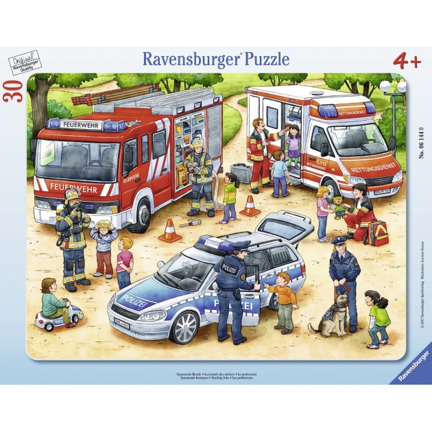 Пазл увлекательная работа 30 элементов Ravensburger 6144