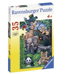 Пазл царство животных 35 элементов Ravensburger 8601