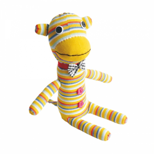 Набор для творчества Развивашки игрушка из носков обезьянка фреди Т3364