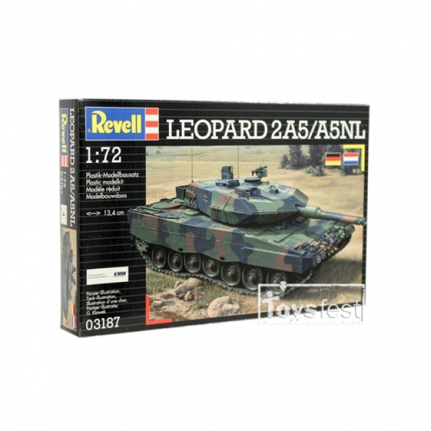 Модель танка Revell Леопард 2A5/A5NL 1:72 03187R