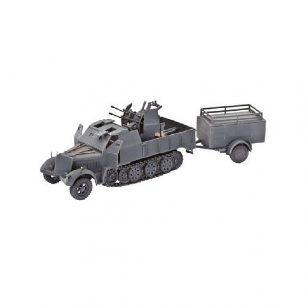 Модель полугусеничного тягача Revell Sd Kfz 7/1 1:72 03195R