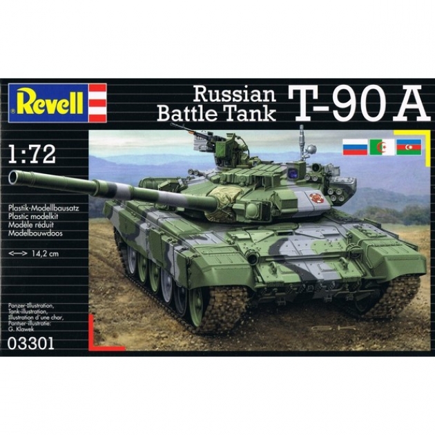 Сборная модель танка t 90a 1:72 Revell 03301R