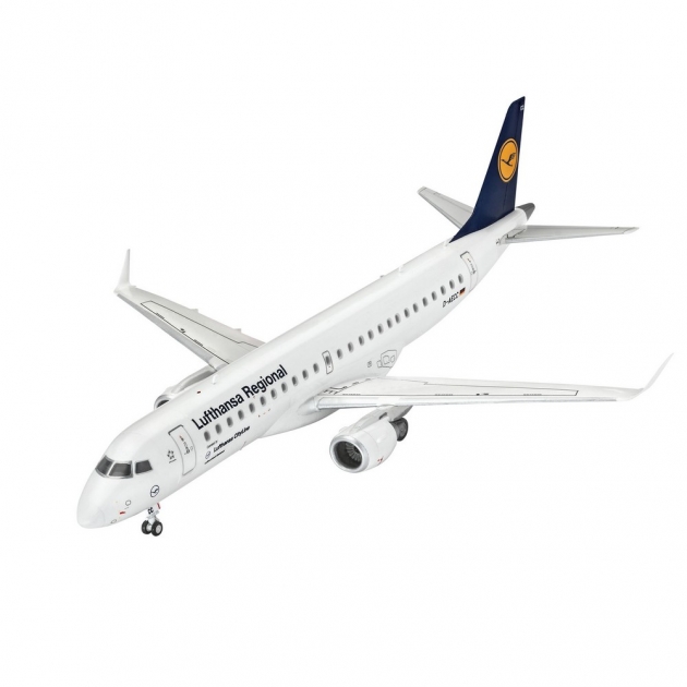 Модель пассажирский самолет Revell Embraer 190 Lufthansa 1:144 03937R