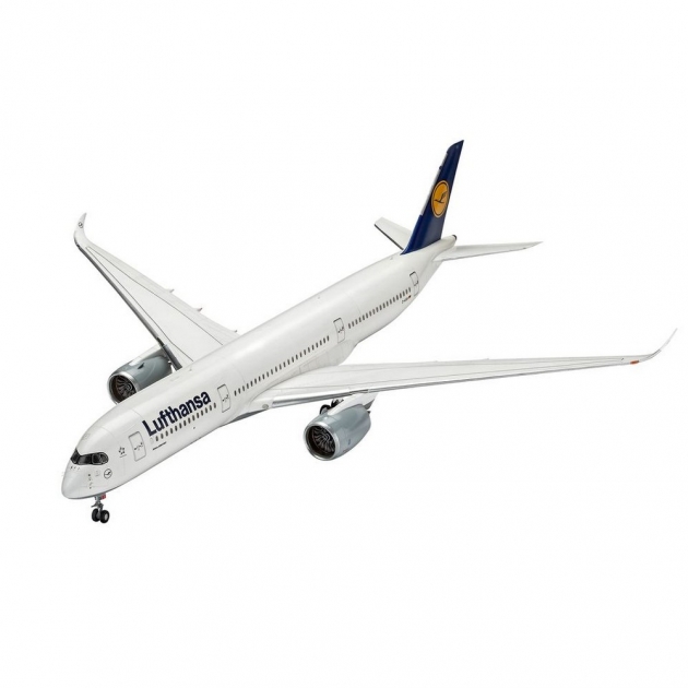 Модель самолета Revell Airbus A350-900 авиакомпании Lufthansa 03938R