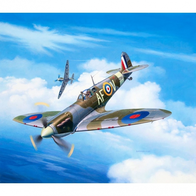 Сборная модель истребитель spitfire mkiia Revell 03953R