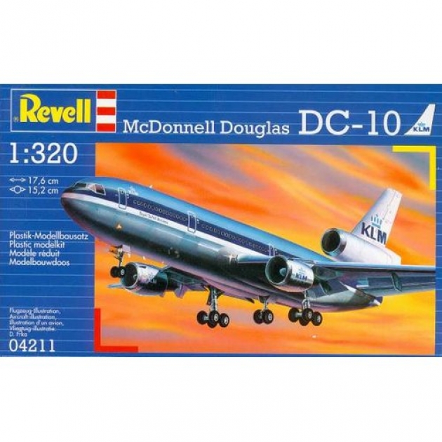 Самолет mcdonnell douglas dc 10 Revell 04211R