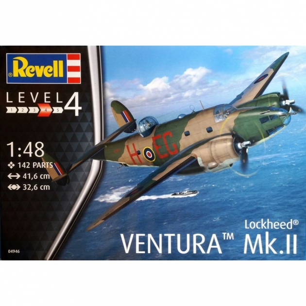 Модель самолета Revell Lockheed Ventura Mk II 1:48 04946R
