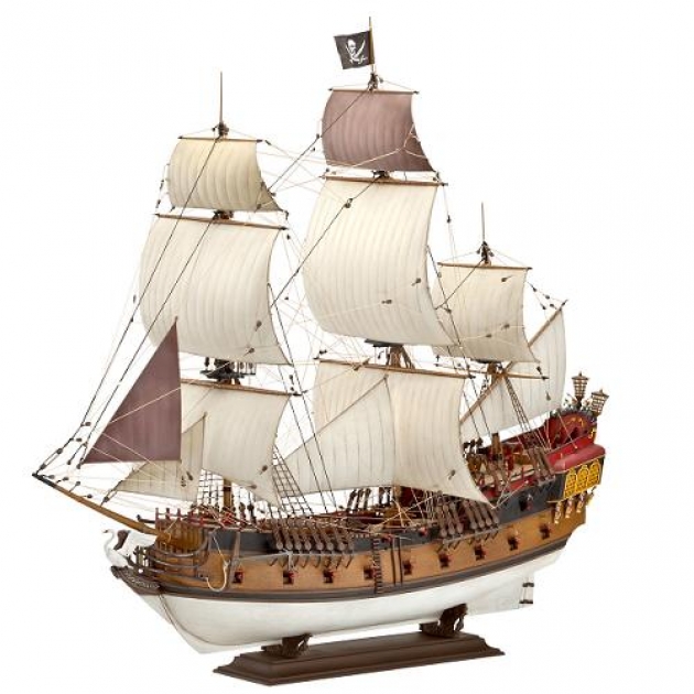Описание товара Пиратский корабль Revell 05605R Модель пиратского корабля д...