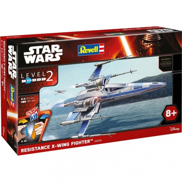 Модель Revell Звездные войны Истребитель X-Wing Сопротивления 1:50 06696R