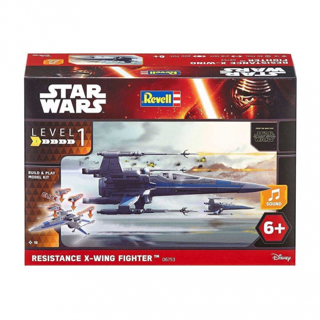 Модель Revell Звездные войны Истребитель Х-Wing 1:78 06753R