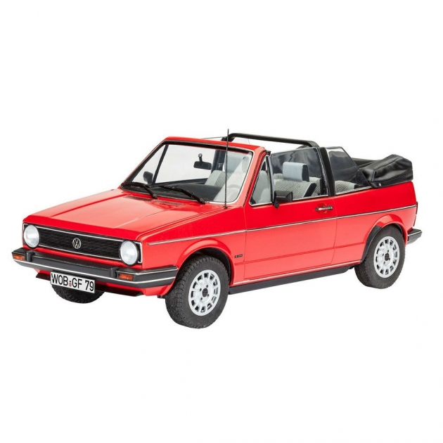 Модель автомобиля Revell VW Golf 1 кабриолет 1:24 07071R