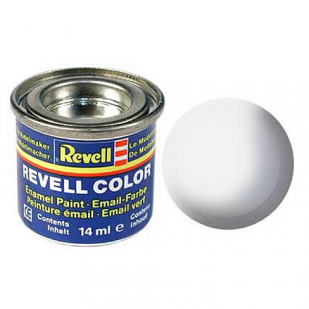 Эмалевая краска Revell белая РАЛ 9001 матовая 32105