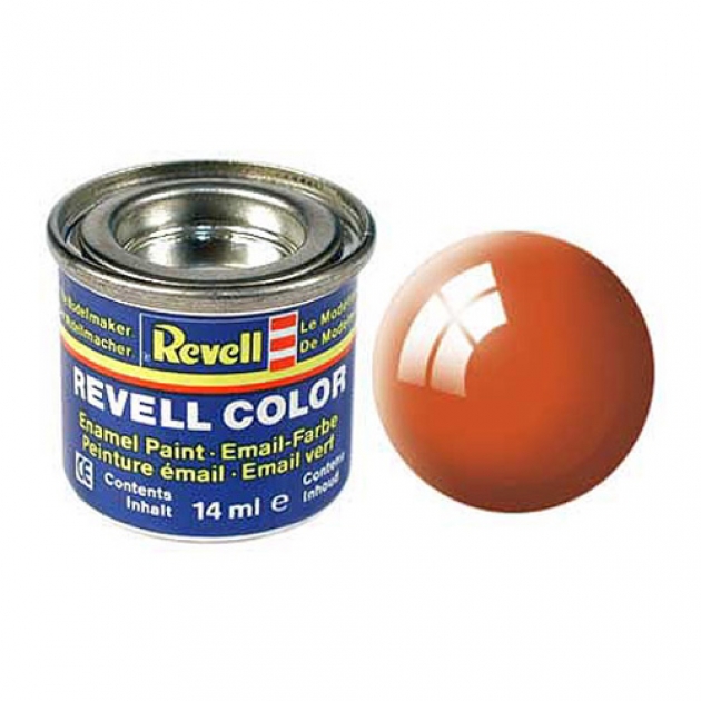 Эмалевая краска Revell оранжевая РАЛ 2004 глянцевая 32130