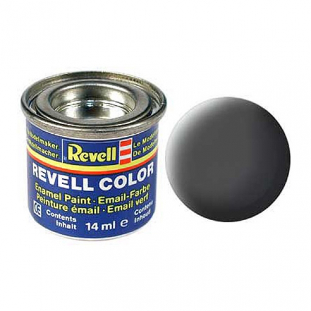 Краски для моделизма Revell эмалевая оливково-серая РАЛ 7010 матовая 32166