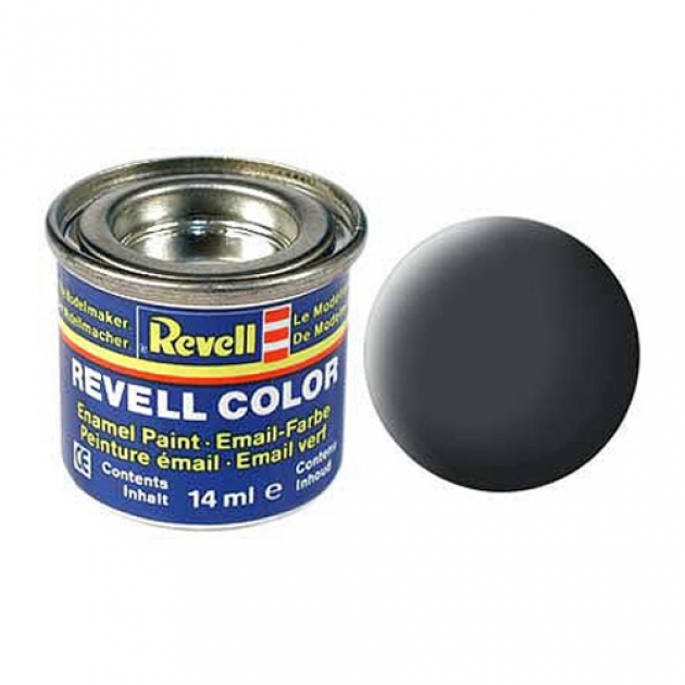 Краски для моделизма Revell эмалевая серой пыли РАЛ 7012 матовая 32177