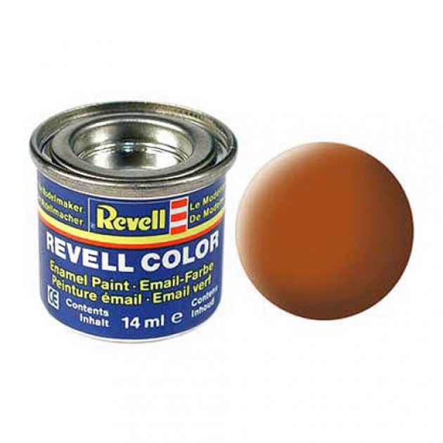 Эмалевая краска Revell коричневая РАЛ 8023 матовая 32185