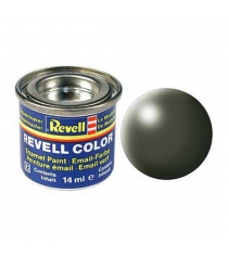 Краски для моделизма Revell эмалевая оливково-зеленая РАЛ 6003 шелково-матовая 32361