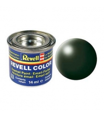 Эмалевая краска Revell темно-зеленая РАЛ 6020 шелково-матовая 32363...