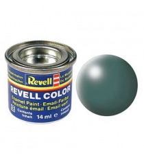 Эмалевая краска Revell лиственно-зеленая РАЛ 6001 шелково-матовая 32364...